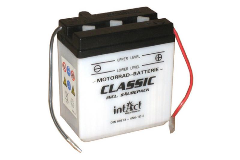 Bike Power Batterie 6N6-1D-2 mit Saeurepack