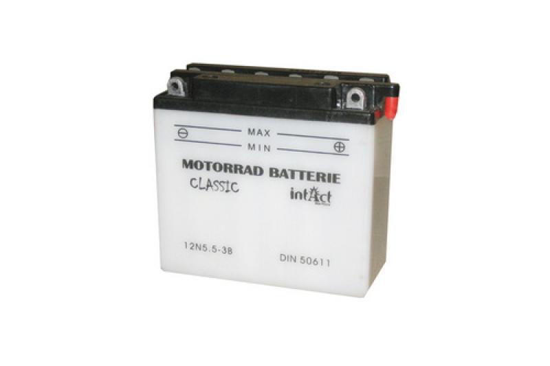 Bike Power Batterie 12N5.5-3B mit Saeurepack