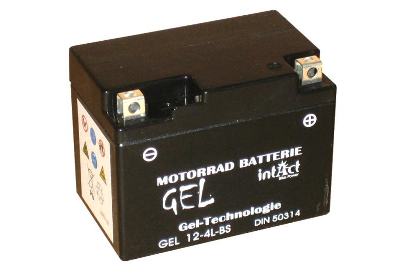 Bike Power Batterie GEL YTX4L-BS