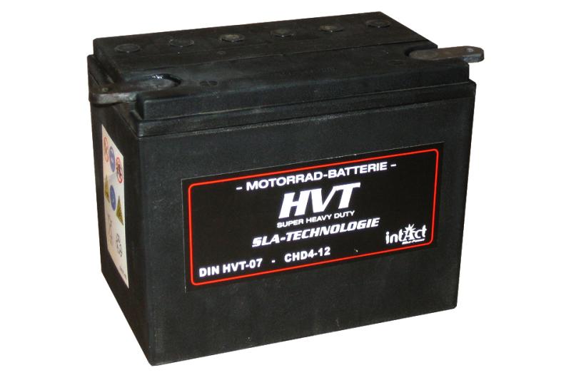 Bike Power Batterie HVT CHD4-12, gefüllt und geladen