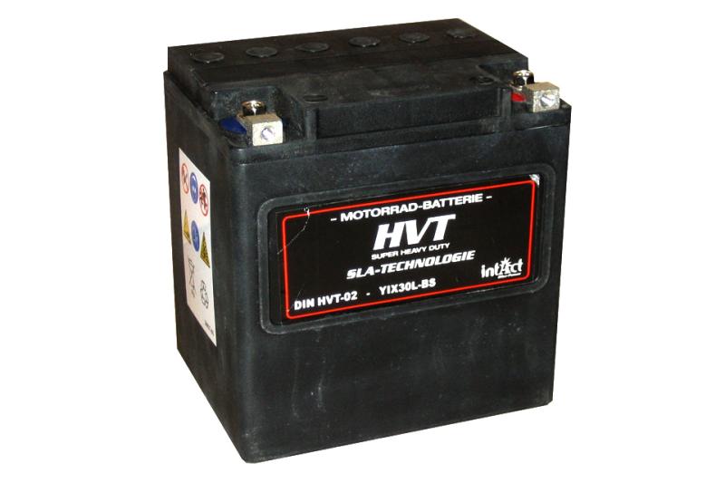 Bike Power Batterie HVT YIX30L-BS, gefüllt und geladen