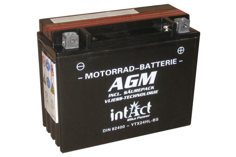 Bike Power Batterie YTX24HL-BS mit Saeurepack