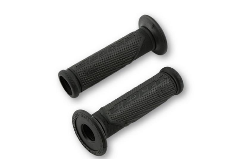 Superbike Grip 732 Two Colors Black-Black Open End