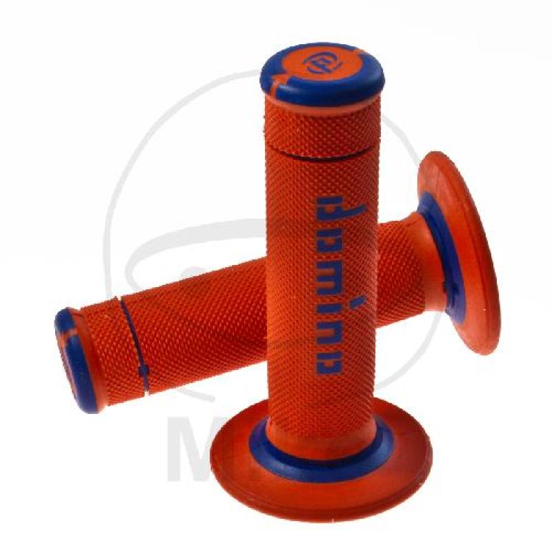 Griffgummi, orange/blau, Ø 22 mm, Länge: 118 mm, geschlossen