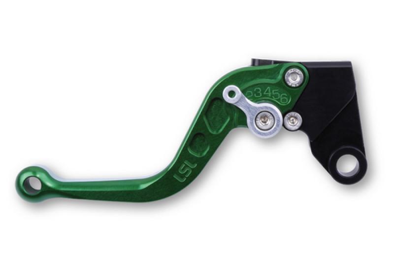 Brake lever R18R, short, green/silver