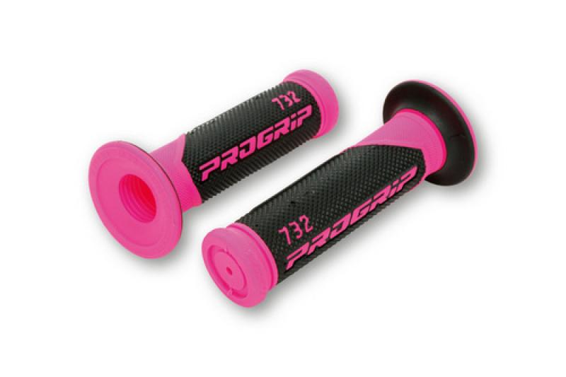 Superbike Grip 732 Two Colors Fluxia-Fluo-Black Closed End