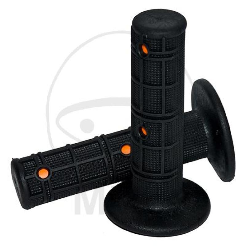 Griffgummi, orange/schwarz, Ø 22 mm, Länge: 115 mm, geschlossen