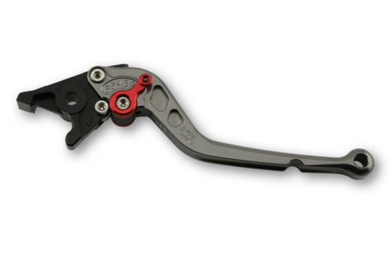 Brake lever R10, anthracite/red