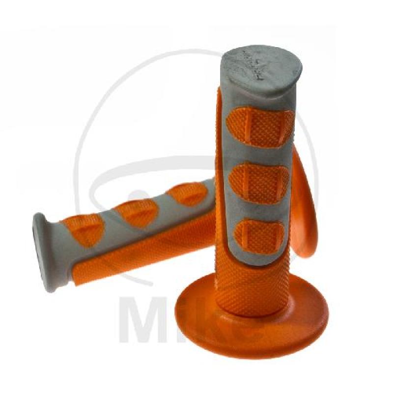 Griffgummi, grau/orange, Ø 22 mm, Länge: 115 mm, geschlossen