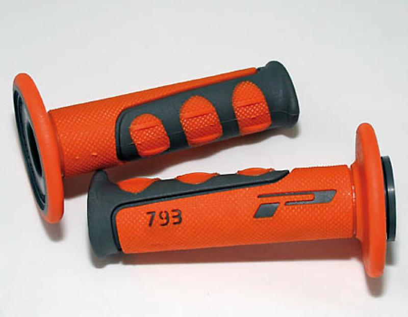 Cross Grip 793 Two Colors Grey-Orange Closed End