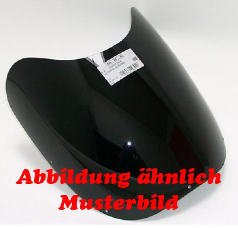 Verkleidungsscheibe, Yamaha YZF R6, 99-02, schwarz, Originalform