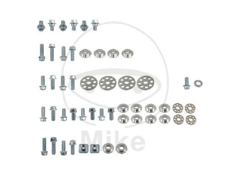 Motorrad-Schraubensortiment, 52-teilig, für mm  Verkleidung