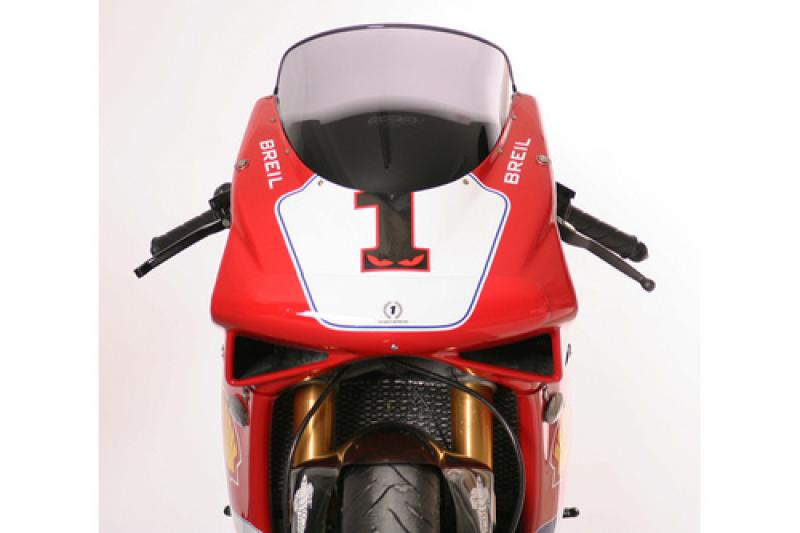 Spoilerscheibe, Ducati 748/916/996, rauchgrau