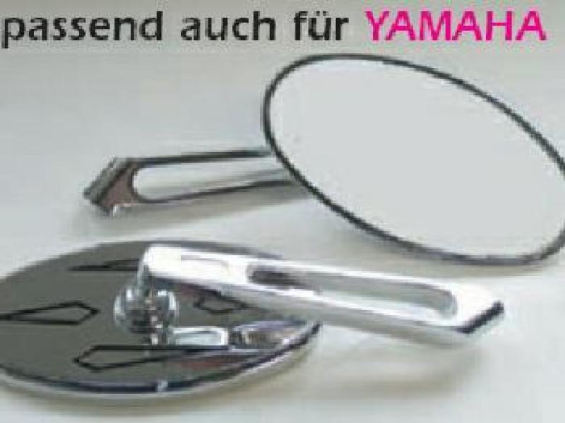 Universal “Bufallo”-Spiegel, rechts (passend auch für YAMAHA)