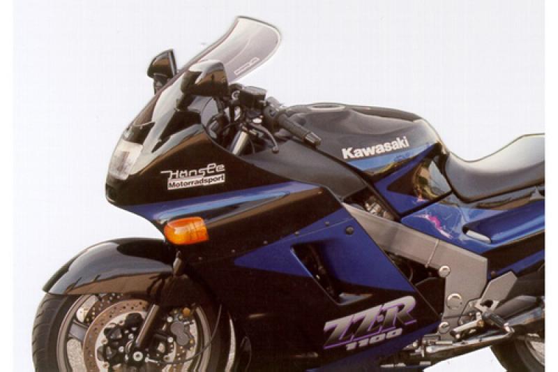 Tourenscheibe, Kawasaki ZZR 1100, -92, rauchgrau