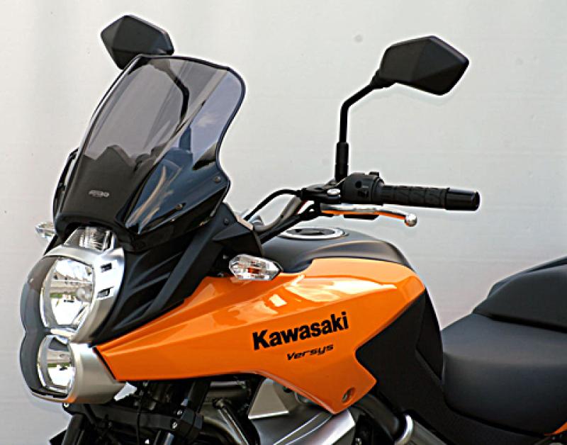 Touring-Screen Kawasaki TM Versys 650, 10-14, rauchgrau