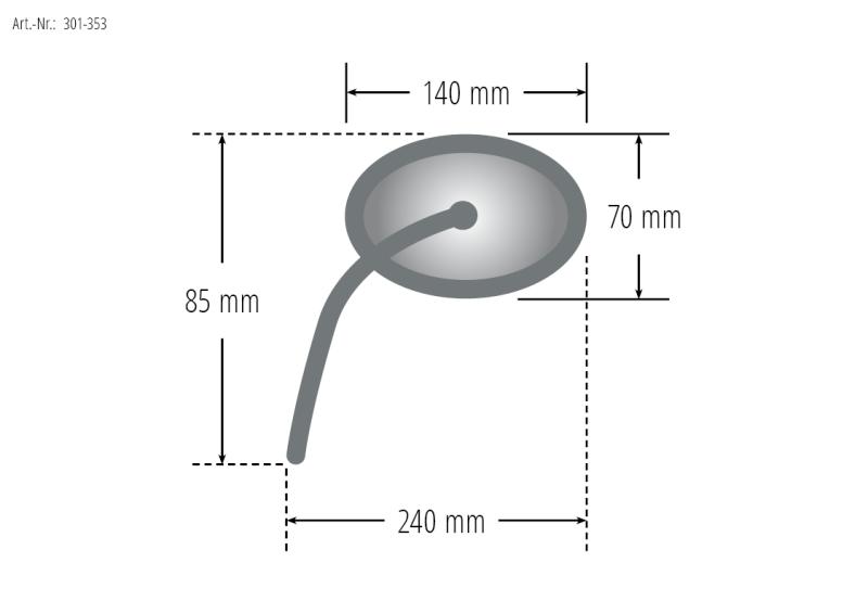 KWASAKI Spiegel ZX-9R, links