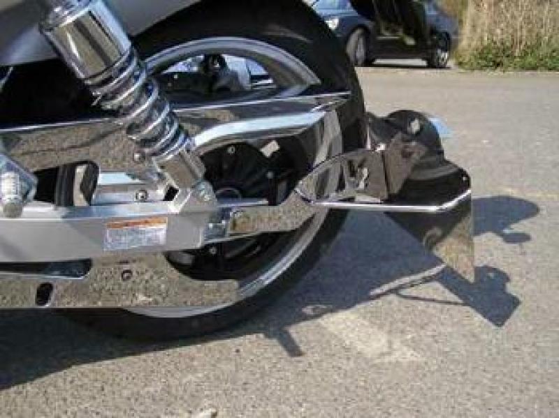 Bracket for license plate, side mount, H-D Sportster, 08-