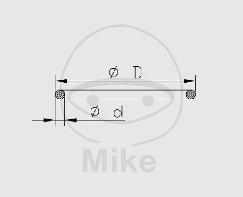 Sicherungsring, Federbein, 2X50, Kayaba