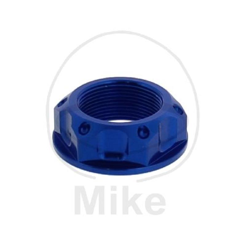 Lenkkopfmutter, Pro Bolt, M22X1,00, Alu blau