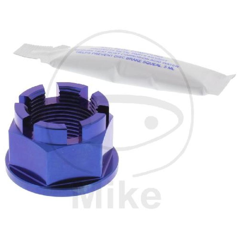 Achsmutter, Pro Bolt, M24X1,50 32 mm  Titan blau