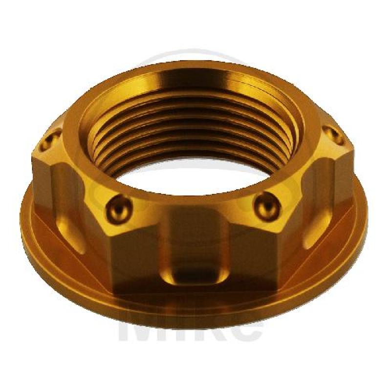 Lenkkopfmutter, Pro Bolt, M24X1,50, Alu gold