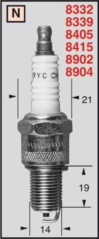 Zündkerze RN2C/OE091