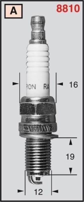 Zündkerze RA4HC