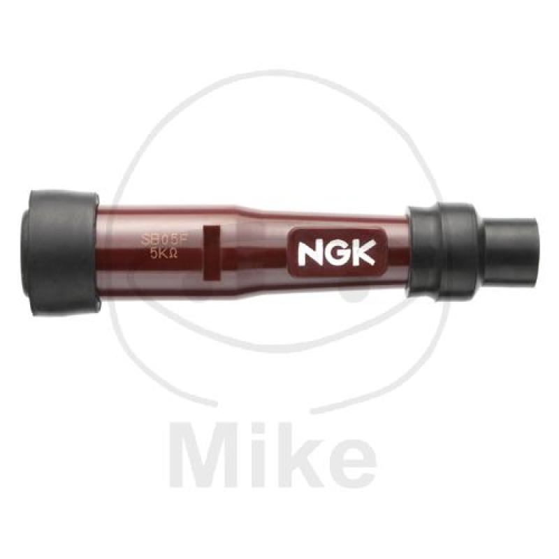 Zündkerzenstecker,  SD05F-R, rot, NGK