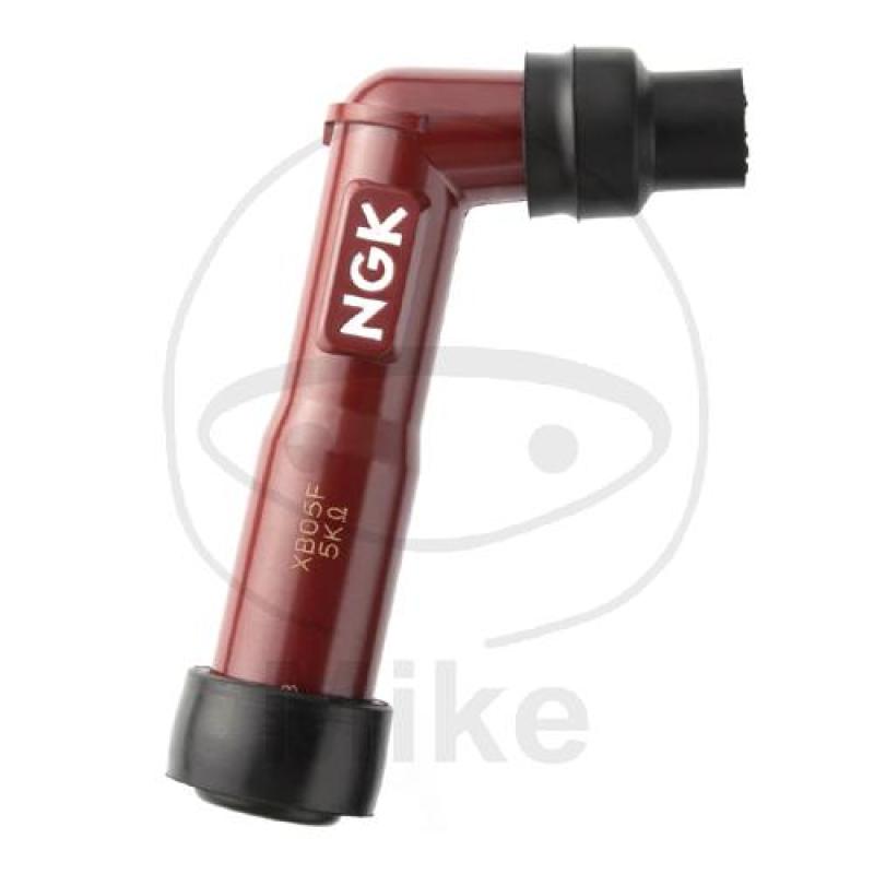 Zündkerzenstecker,  XB05F-R, rot, NGK