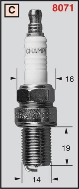 Zündkerze C7YC OE017