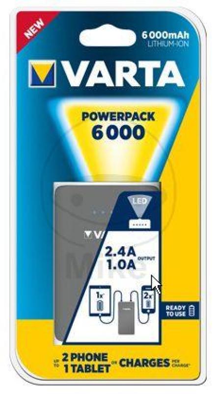 Powerpack M 6.000 mAh, Varta