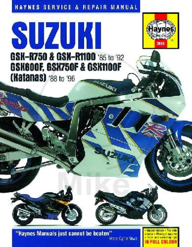 Reparaturanleitung, Suzuki