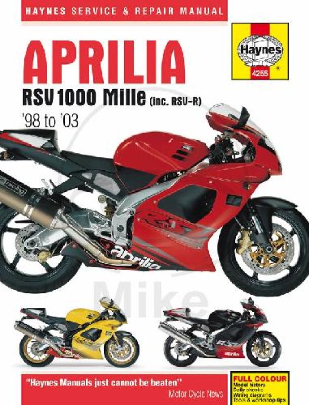 Reparaturanleitung, Aprilia