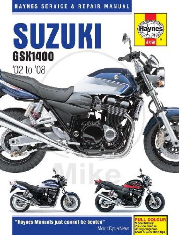 Reparaturanleitung, Suzuki