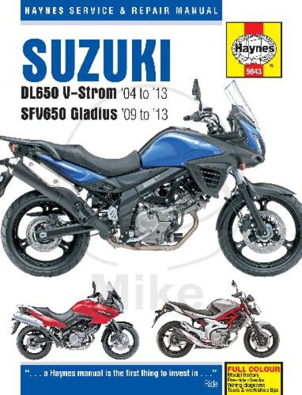 Reparaturanleitung, Suzuki