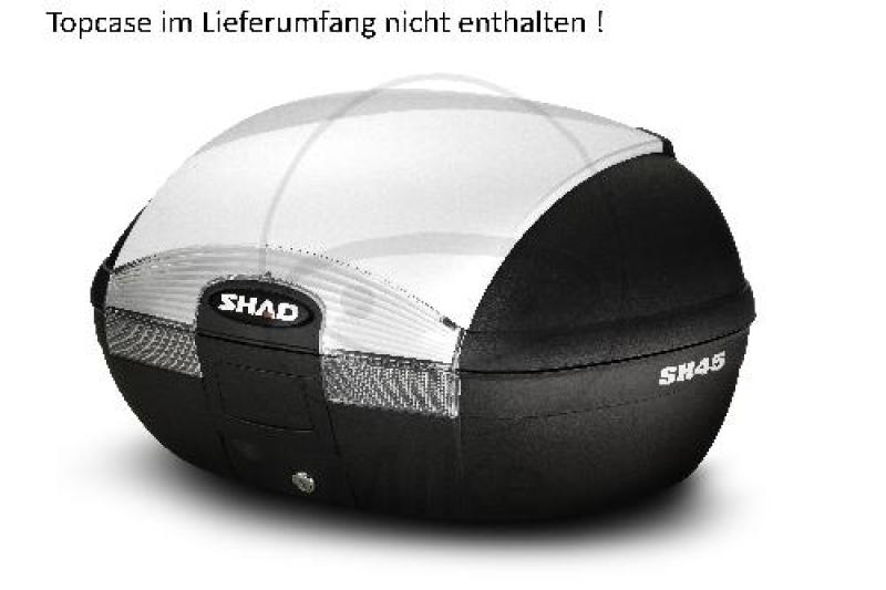 Topcase Deckel, Shad, SH45 weiß