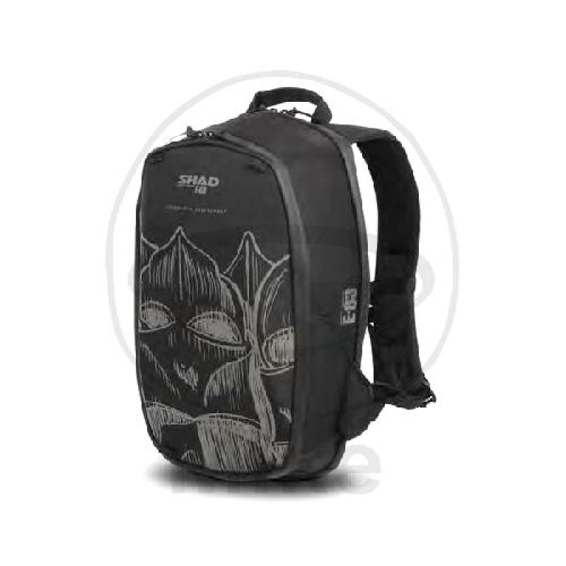 Rucksack, schwarz, 17 Liter, E-83BCN, Shad