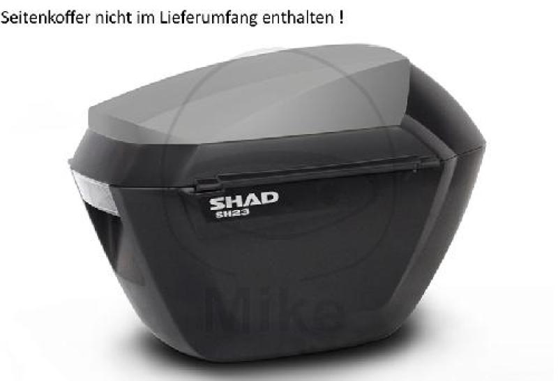 Seitenkofferdeckel, Shad, SH23 grau Titan