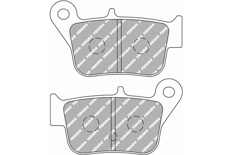 Disc brake pad FDB 2292 EF