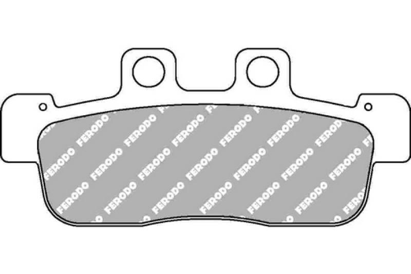 Disc brake pad FDB 2284 EF