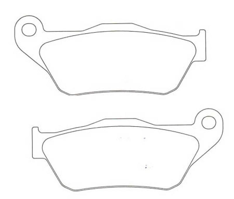 Disc brake pad FDB 2208 EF