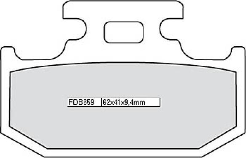 Eco-Friction brake pad